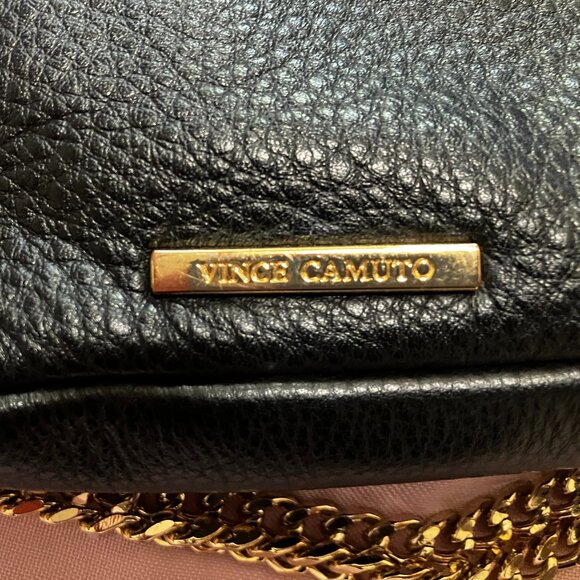 Vince Camuto Adina Black Leather Crossbody Bag - Picture 2 of 5